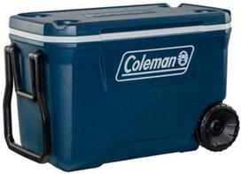 saltkrepsis saltdeze - Šaltdėžė Coleman Xtreme 62QT Wheeled, mėlyna/balta, 70 x 40 cm, 58 l - 1 nuotrauka