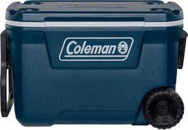 saltkrepsis saltdeze - Šaltdėžė Coleman Xtreme 62QT Wheeled, mėlyna/balta, 70 x 40 cm, 58 l - 2 nuotrauka