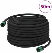 Lašelinio sodo laistymo žarna, juodos spalvos, 0,6", 50m, guma