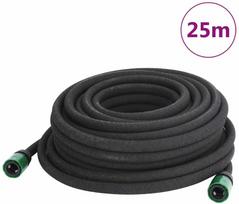 Lašelinio sodo laistymo žarna, juodos spalvos, 0,6", 25m, guma