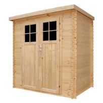 medines grindys - Sodo namelis Timbela M310F, 239 cm x 142 cm x 200 cm - 2 nuotrauka