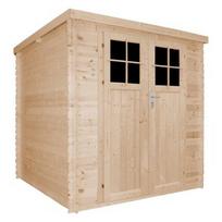 Sodo sandėliukas Timbela M309F, 204 cm x 204 cm x 200 cm