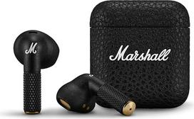 marshall belaides ausines - Marshall Minor IV (4) Black (Juodos) - 1 nuotrauka