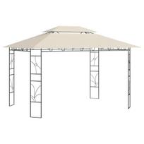 Pavėsinė, kreminės spalvos, 4x3x2,7m, 160g/m²