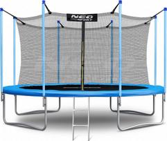 vidaus batutai - Batutas su vidiniu tinklu ir kopėčiomis Neo-Sport, 465 cm - 1 nuotrauka