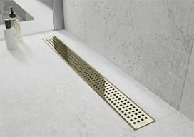 duso nutekejimas - Dušo latakas Mexen Flat 360 Square, 90 cm - 1 nuotrauka