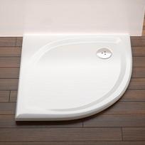 duso padeklai 80x80 ravak - Lietas dušo padėklas Ravak Elipso Pro Flat, 80 baltas - 1 nuotrauka