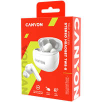 bt ausines - Canyon TWS-8 White (Baltos) - 8 nuotrauka