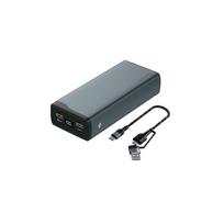 polimeras - 4smarts 468779 4smarts VoltHub Pro Ličio polimeras (LiPo) 26800 mAh Juoda, Metalinis - 1 nuotrauka
