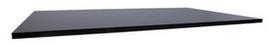 Stalviršis Home4you Ergo, juoda, 140 cm x 80 cm