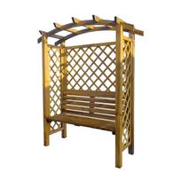 Medinė arka su suoliuku Pergola, 160x70x190 cm