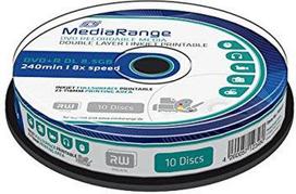 dvd diskai - MediaRange DVD+R DL 8.5 GB 8x 10 vnt (MR468) - 1 nuotrauka