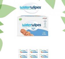 dregnos serveteles waterwipes - Waterwipes Biodegradable, 6 x 60 vnt. - 2 nuotrauka