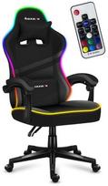 zaidimu kede rgb - Huzaro Force 4.4 RGB, 71 x 71 x 115 - 125 cm, juoda - 1 nuotrauka
