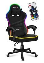 zaidimu kede rgb - Huzaro Force 4.4 RGB, 71 x 71 x 115 - 125 cm, juoda - 2 nuotrauka