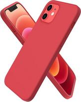 a34 5g deklas - HQ "Silicone Liquid Back Case Galaxy A34 5G" Red - 1 nuotrauka