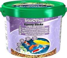 tvenkiniams zuvys - Maistas tvenkinių žuvims Tetra Pond Variety Sticks, 10 l - 1 nuotrauka