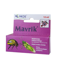 baltic agro - Mkds Mavrik 10 ml, insekticidas - 1 nuotrauka