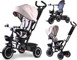 triratuko stogelis - Tiny Bike 3in1, smėlinis - 2 nuotrauka