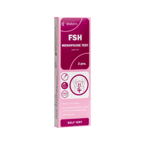 slapimo testas - TESTERA menopauzės (FSH) testas, 2 vnt. - 1 nuotrauka
