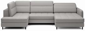 Kampinė sofa Berrto Manhattan 03, pilka, dešininė, 165 x 306 cm x 100 cm
