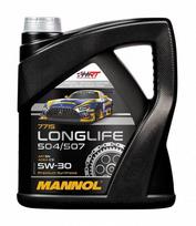 Mannol 7715 Long life Life 504/507. 5W-30 API SN/CF 4L