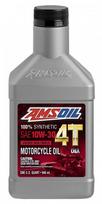 Alyva AMSOIL 10W-30 100% Synthetic 4T Performance 4-Stroke Motorcycle Oil 0.946ml (MC3QT)