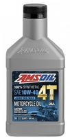 Alyva AMSOIL 10W-40 100% Synthetic 4T Performance 4-Stroke Motorcycle Oil 0.946ml (MC4QT)