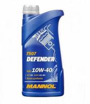 mannol 10w40 - Automobilio variklio tepalas Mannol Defender, 10W-40, 1 l - 1 nuotrauka