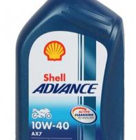 Motociklinė alyva SHELL Advance 4T AX7 10W-40, pusiau sintetinė, 1L