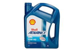 Motociklinė alyva SHELL Advance 4T AX7 10W-40, pusiau sintetinė, 4L