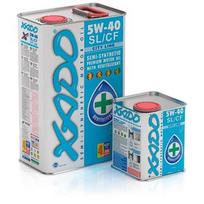 Variklių alyva Xado SL/CF 5W - 40, pusiau sintetinis, lengviesiems automobiliams, 1 l