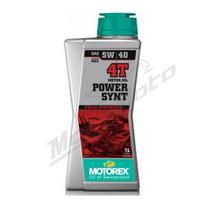 Alyva MOTOrex POWER SYNT 5W/40 Sintetinė - 4T - 1L