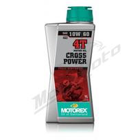 Alyva MOTOrex CROSS POWER 10W/60 Sintetinė - 4T - 1L