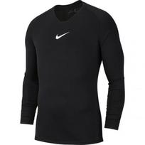 marskineliai nike juoda - Marškinėliai ilgomis rankovėmis, vyrams Nike Dry Park First Layer, juoda, M - 2 nuotrauka