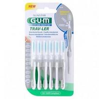 gum travler - Tarpdančių šepetėliai impregnuoti 6 vnt. G.U.M.® (1618) Travler 2 mm - 1 nuotrauka