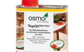 aliejus medienai su vasku - Aliejus stalviršiams OSMO TopOil 3058, skaidrus matinis, 0.5 l - 2 nuotrauka