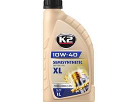 k2 10w 40 - K2 Semisynthetic 10W-40 variklinė alyva, 1 L - 2 nuotrauka