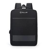 15 port usb - Tellur 15.6 Notebook Backpack Nomad with USB Port Black - 1 nuotrauka