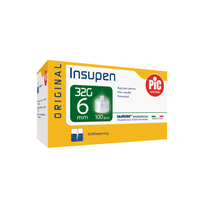 INSUPEN adatos insulinams, 32 G, 6 mm, 100 vnt.