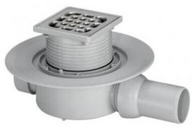 trapas su grotelemis - Sausas dušo trapas Viega 583217, 270 x 220 x 115-155 mm - 1 nuotrauka