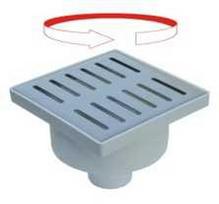 Trapas metalinis 50, tiesus pajung. 15x15 cm (900170)