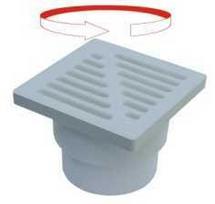 Trapas 110 (tiesus), baltas 15x15 cm (900112)