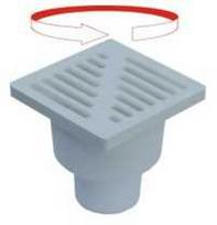 Trapas 50 (tiesus), baltas 10x10 cm (900113)
