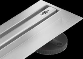 Dušo latakas Mexen Flat 360 Slim, Chrome, 180 cm