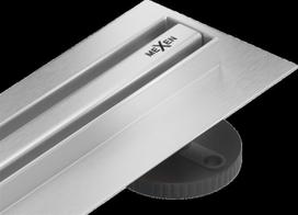 Dušo latakas Mexen Flat 360 Slim, Chrome, 150 cm
