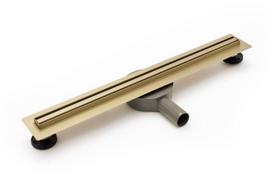 Dušo latakas Slim 360 Gold matinis, auksinis