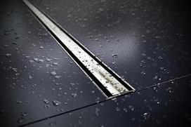 Nerūdijančio plieno latakas Vogi Ultra Slim 500mm