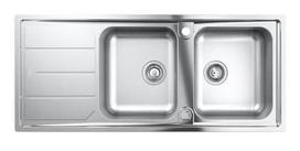 Nerūdijančio plieno plautuvė Grohe K500, 31588SD0