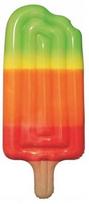 vandens pripuciami ciuziniai - Pripučiamas čiužinys Bestway Ice Cream, žalias/oranžinis, 185 cm x 89 cm - 1 nuotrauka